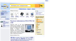 Desktop Screenshot of domacisite.cz